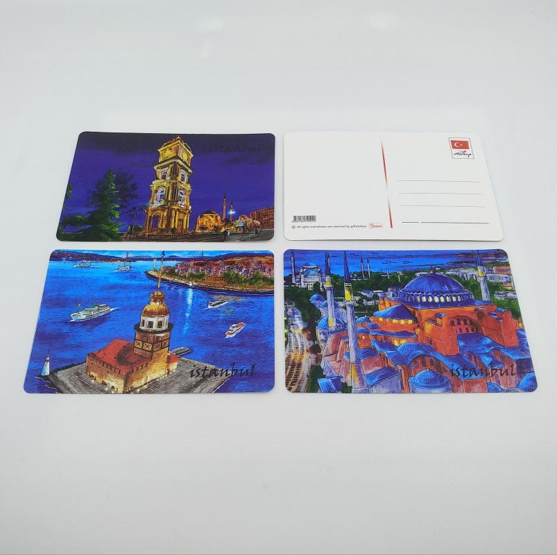 Giftsturkiye Kartpostal İstanbul Yılbaşı Hediye ( 6 adet )